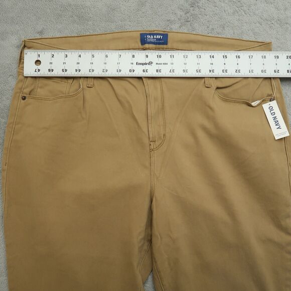 Old Navy Jeans Women's Size 18 Brown High-Rise Rockstar Skinny Pants 29" Inseam - Picture 13 of 14